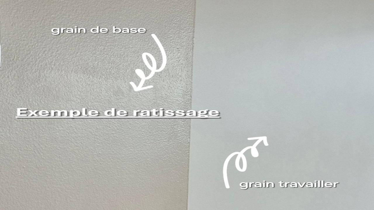 Exemple de méthode d'application de peinture manuelle et mécanisée par Léna Rénove